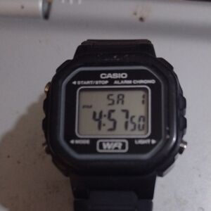 Casio Black Digital Smartwatch